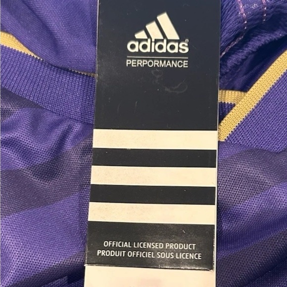 Adidas Orlando City MLS 2015 Home Soccer Jersey Men's Size Small Purple NWT - Picture 5 of 7